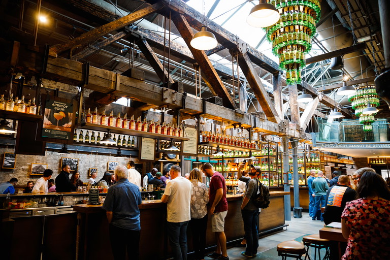 Old Jameson Distillery, Smithfield Square in Dublin
