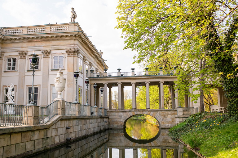 Lazienki or Royal Baths park in Warsaw