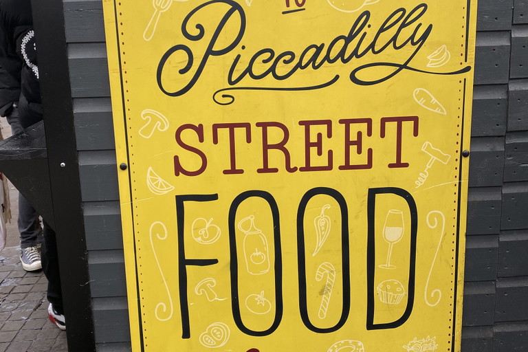 Street Food Village in Piccadily Gardens