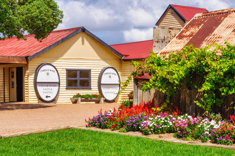 Cellar door of Tyrrell's Wines in the Hunter Valley