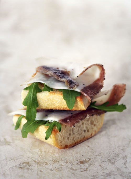Italienischer Lardo.