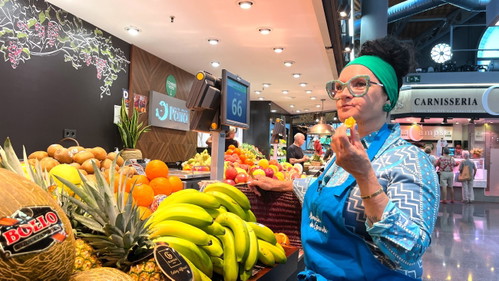 Graciela Cucchiara in Barcelona, Spanien.