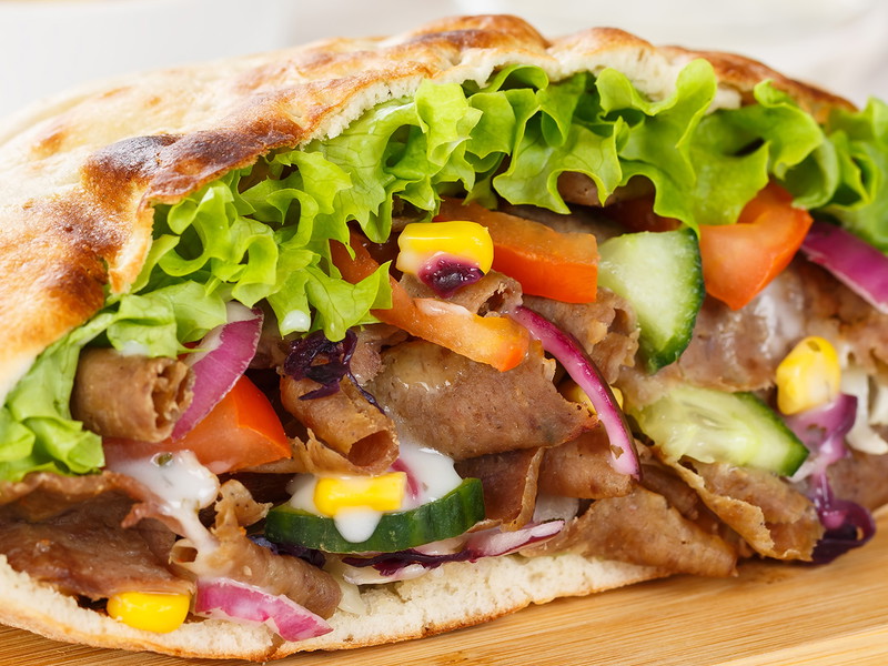 Nach der Pizza ist ein Döner das zweitbeliebteste Fast-Food der Deutschen.