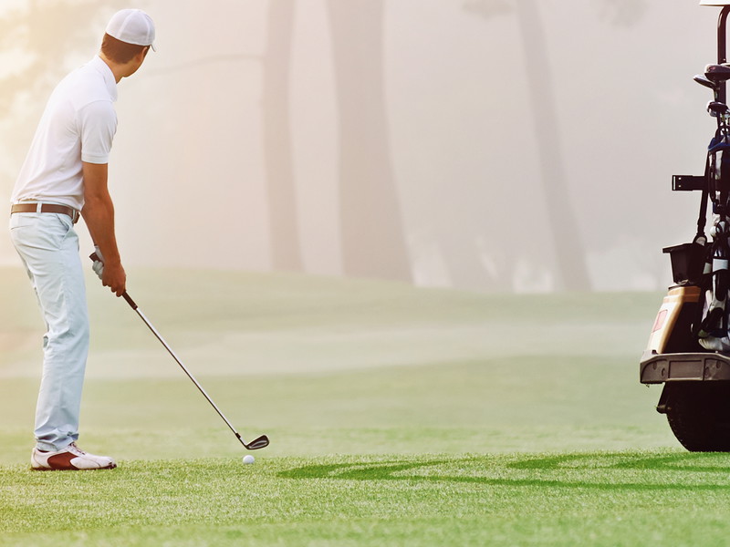 Einige Golfclubs haben bereits im März geöffnet.