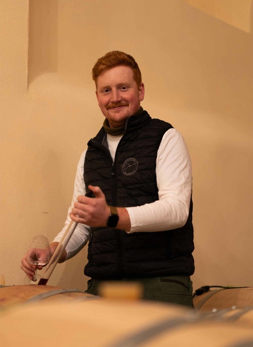 Harry Kindhauer vom Weingut Schloss Goldenberg in Dorf, Zürich.