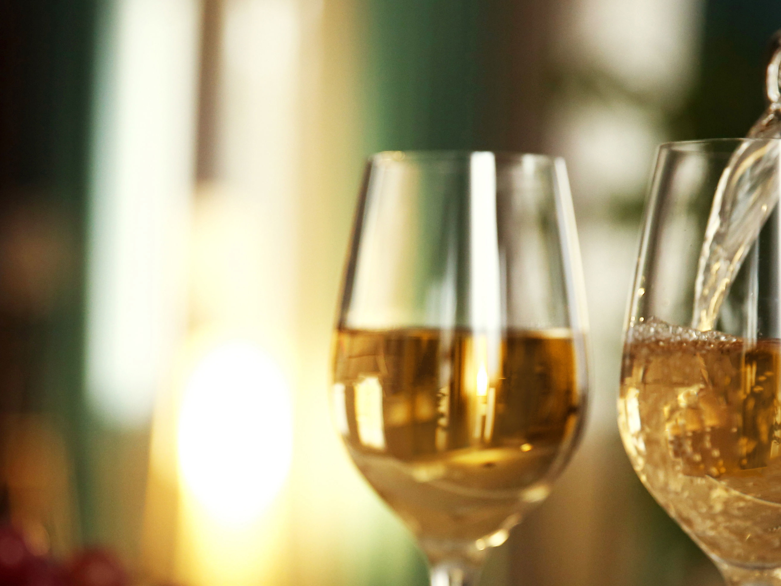 Ein gutes Glas Wein für Gaumen und Seele.