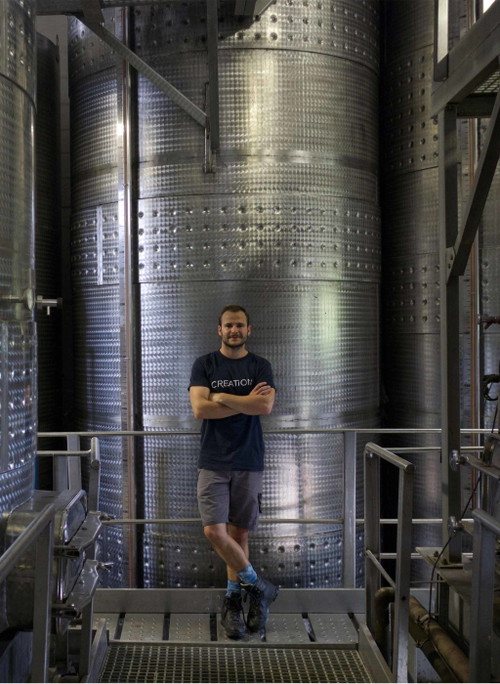 Lars Schuler vom Weingut Heidegg in Gelfingen im Kanton Luzern.