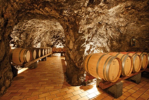 Tief in den Kalkstein gehauen: Der Keller von Marisa Cuomo. 