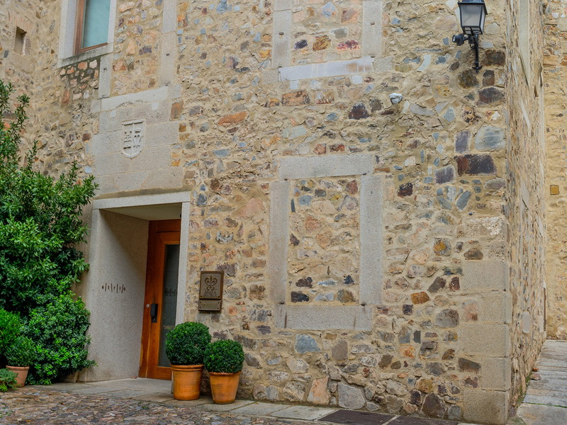 Ort des Verbrechens – das »Atrio« im spanischen Cáceres. 