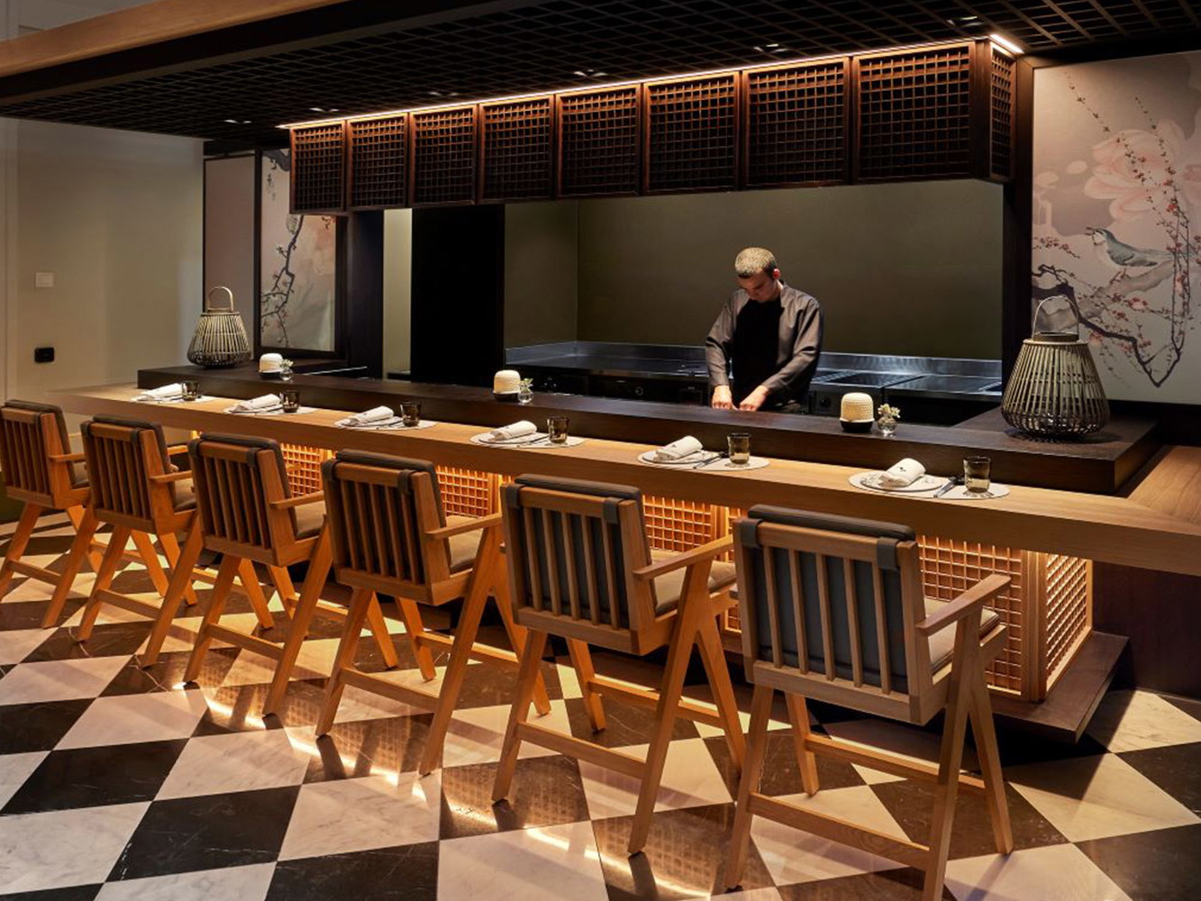 Das neue «Minamo» bietet eine exklusive japanische Fine Dining-Experience.