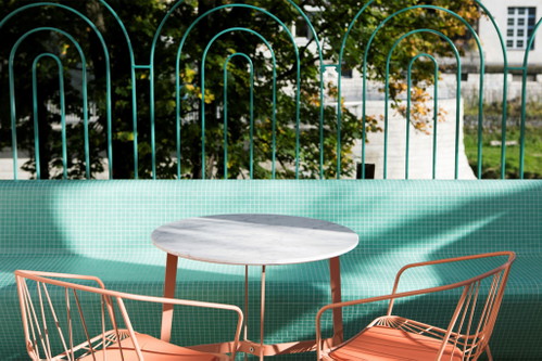 Die Pool Bar des «Hotel Restaurant Bar Helvetia».
