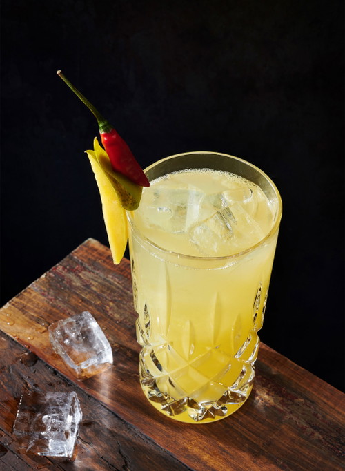 Manila Sunshine – Rum, Mango, Ingwer, Limette &amp; Chili.