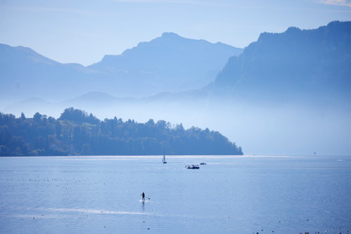 Blick über den Vierwaldstättersee.