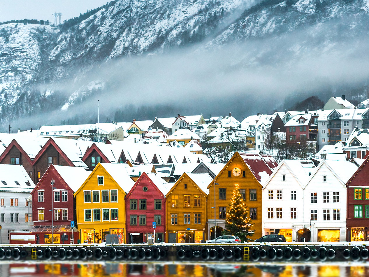 Frischer Fisch ist in Bergen garantiert.