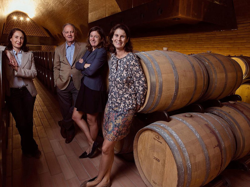 Albiera, Piero, Allegra und Allesia Antinori von Marchesi Antinori.