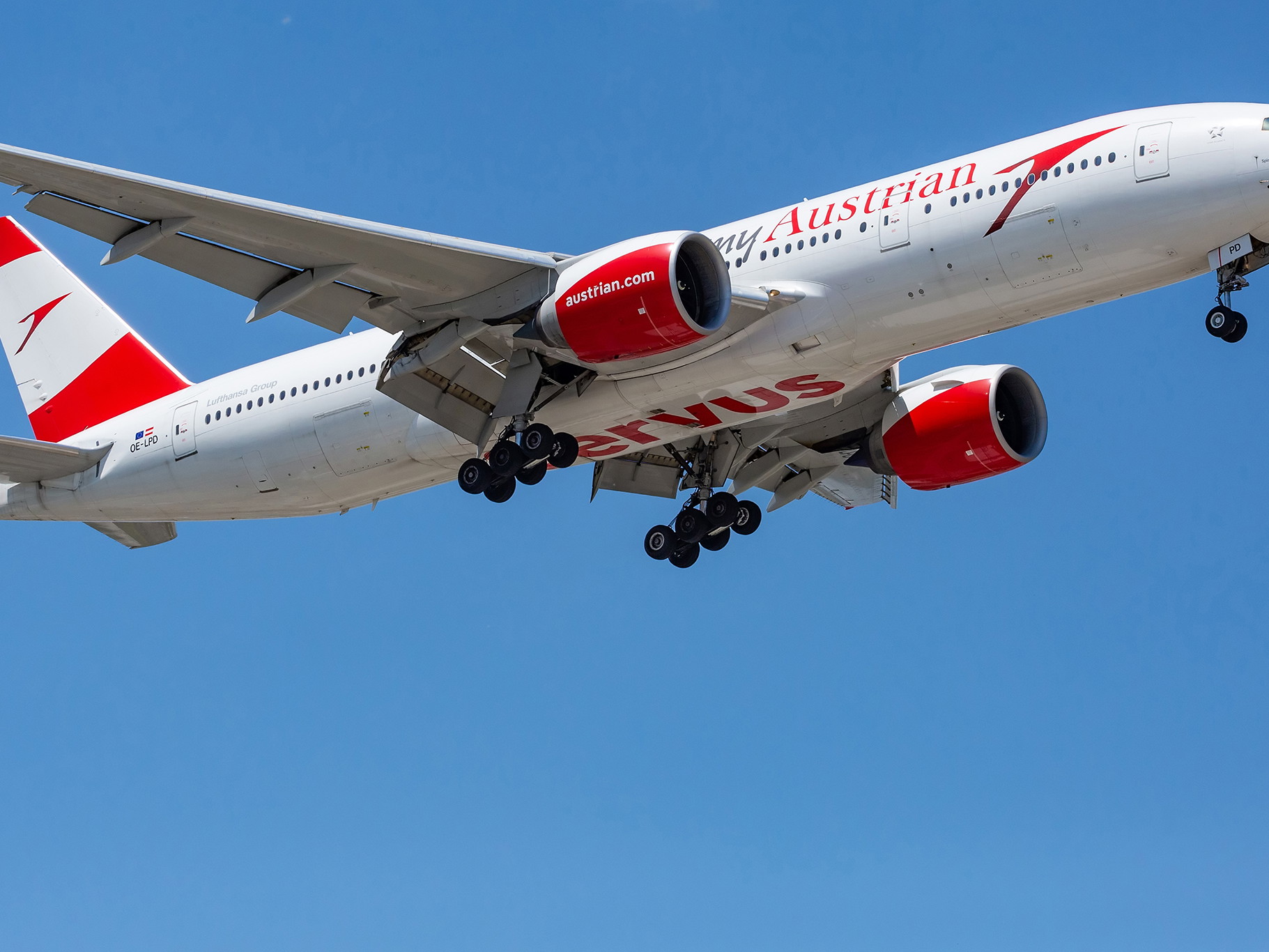 Austrian Airlines Boeing 777