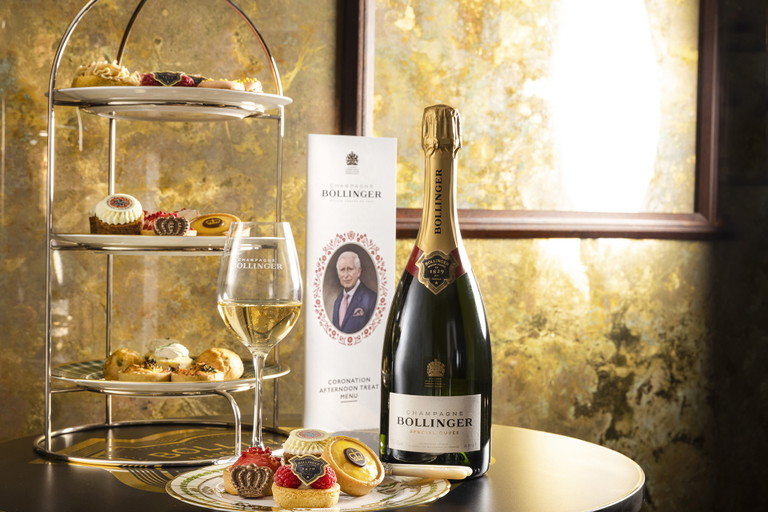 Afternoon Treat Menu at Bollinger Burlington Bar, Mayfair.