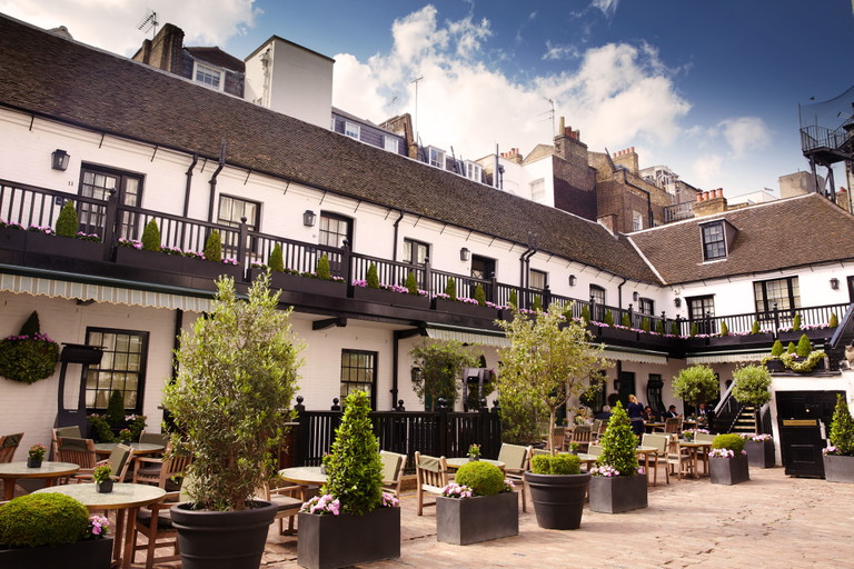 Courtyard at The Stafford, London