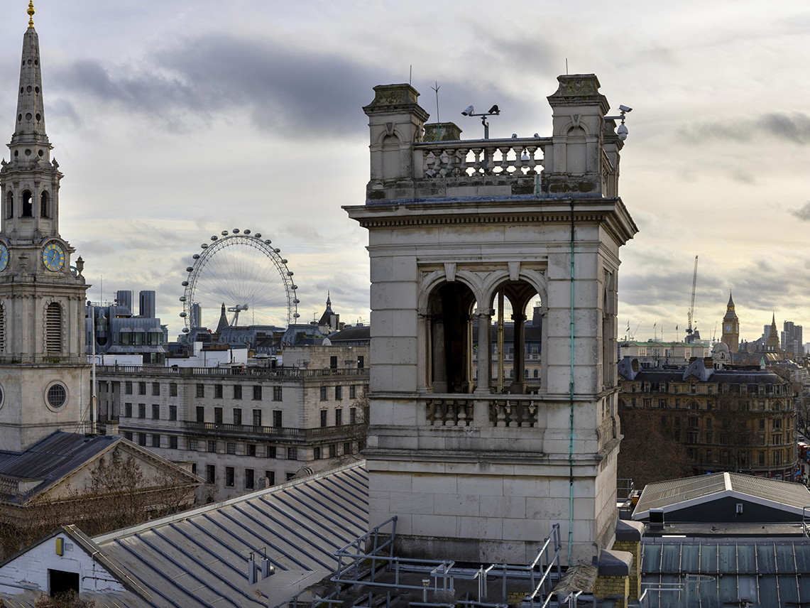 View from the Gallery´s Portrait Restaurant