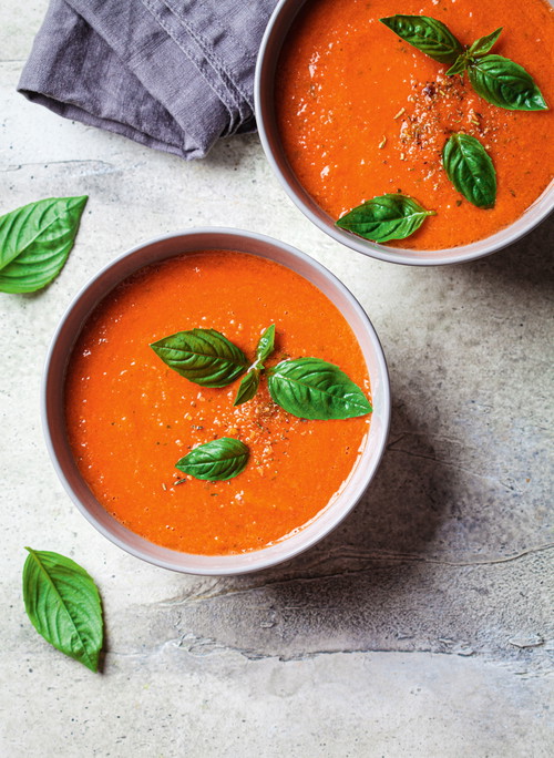 Gazpacho - die kaltservierte Suppe.