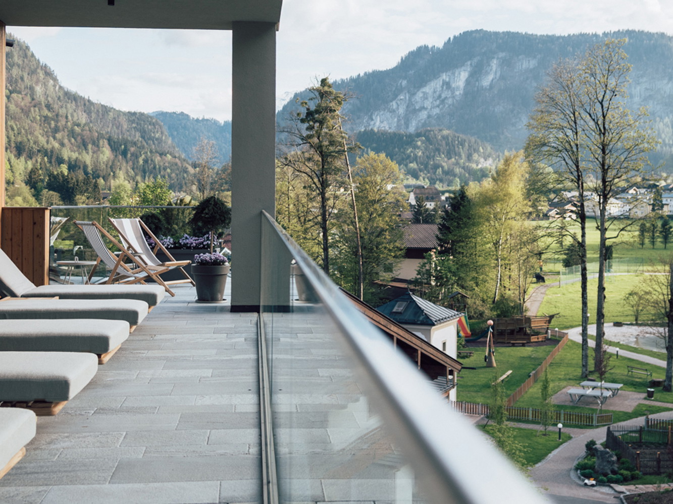 Die sechs Hektar große Erlebniswelt rund um das »POST Family Resort« lässt keine Urlaubswünsche offen.