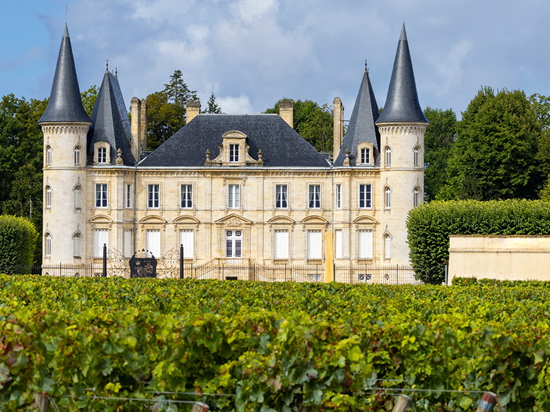 Château Pichon-Baron in Pauillac leistet sich als eines der wenigen klassifizierten Güter den Luxus zu gleich zwei Zweitweinen.