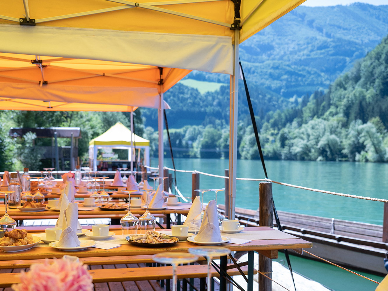 Der Floss-Brunch mit Klemens Schraml. 