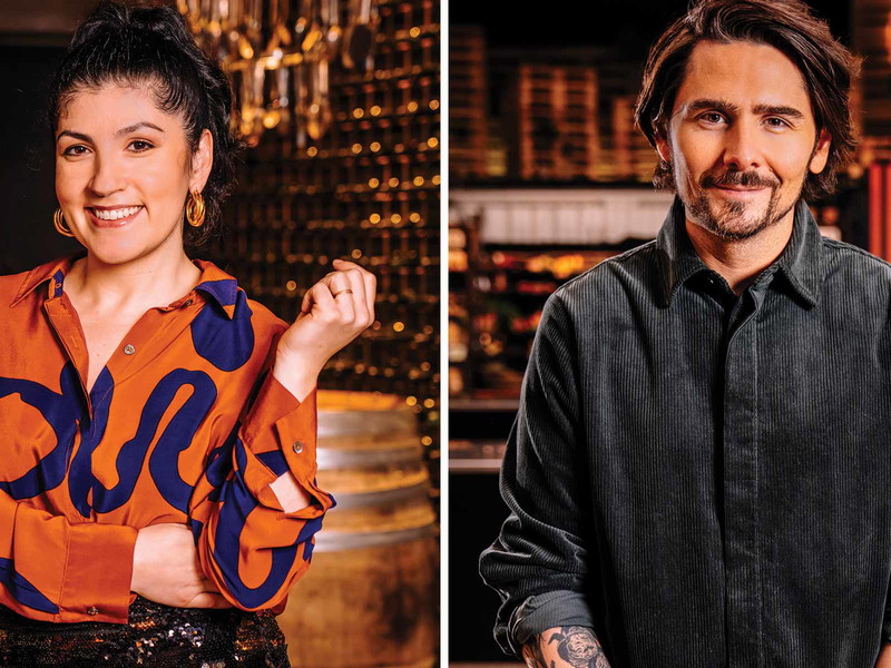 Die Zürcher Starchefs Elif Oskan und Nenad Mlinarevic.