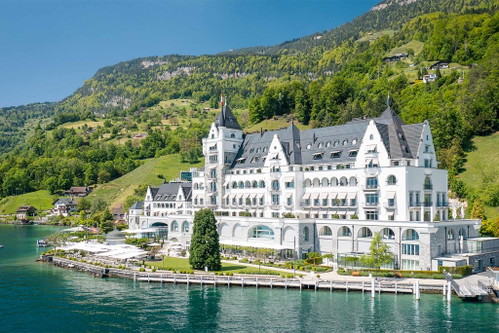 Das «Park Hotel Vitznau» liegt direkt am Vierwaldstättersee. 