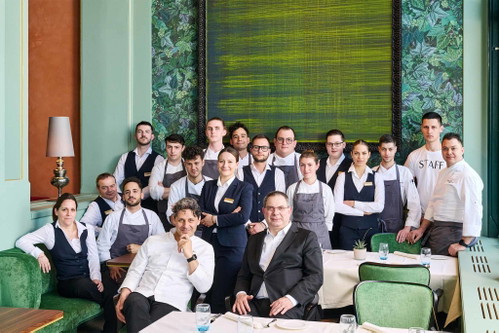 Das «Lumières»-Team um Küchenchef Ludovico De Vivo.