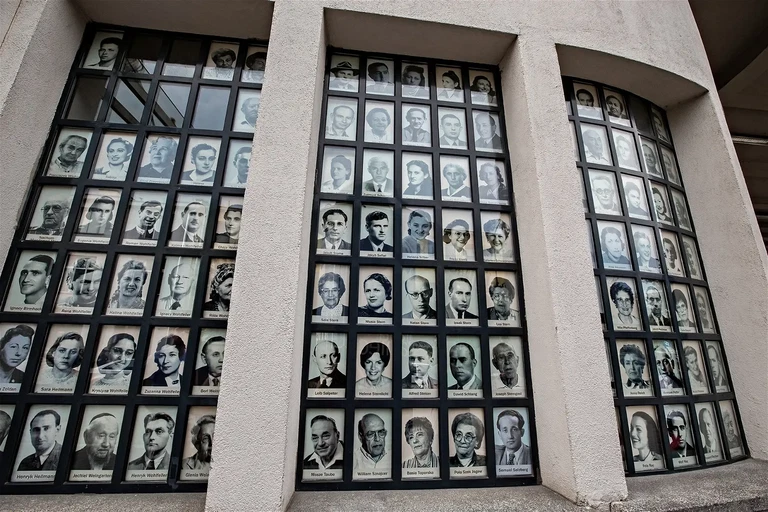 Oskar Schindlers Museum in Krakau, Polen.