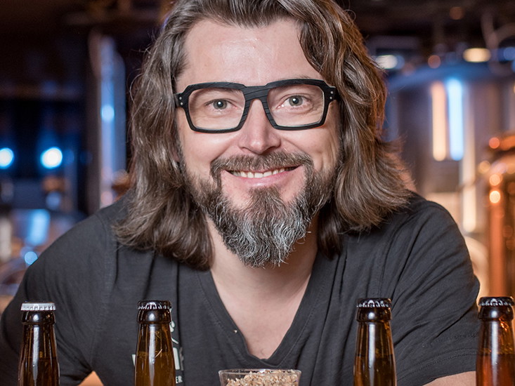 Wolfgang Hartl, das Gesicht hinter WOIF: frisches Craft Beer aus Salzburg und einer der diesjährigen Sieger.