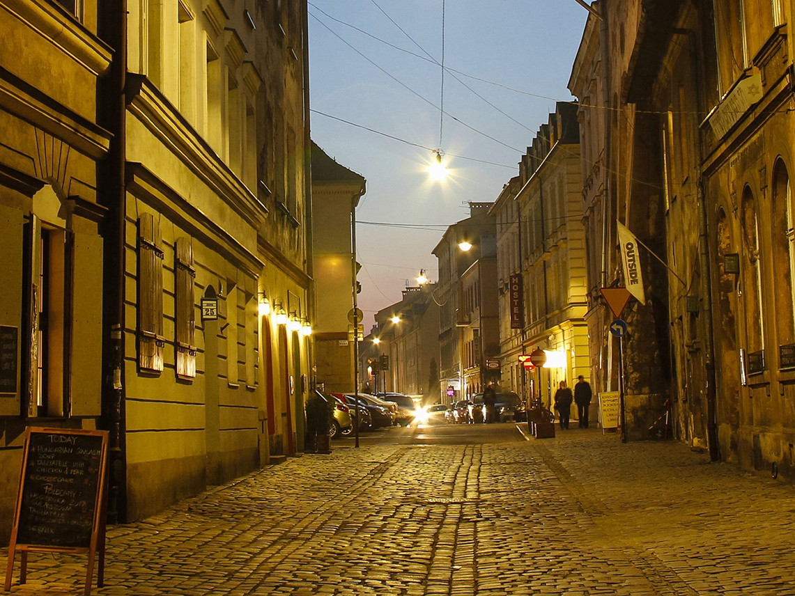 Jozefa Street, Krakow, Poland