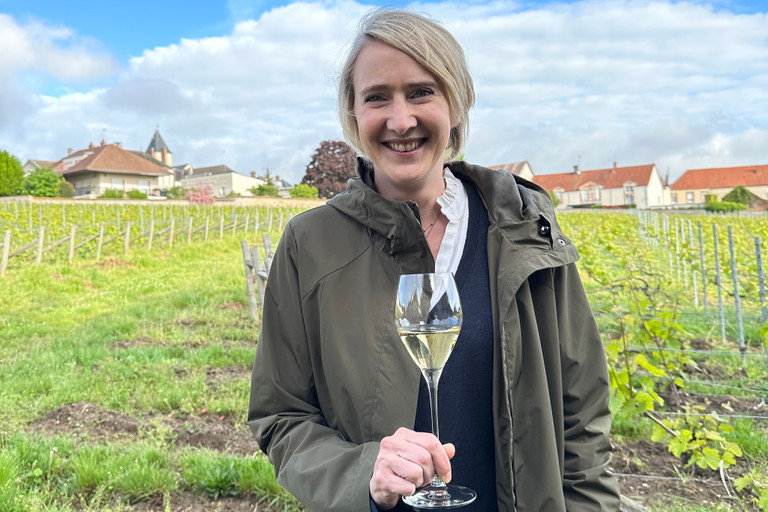 Krug-Kellermeisterin Julie Cavil im Clos du Mesnil.