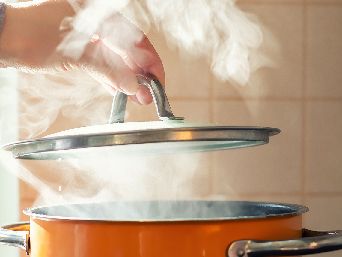 Kitchen fumes can be used to heat the building