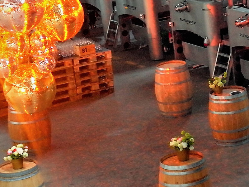 Zur Eröffnung des neuen Kellers stand alles im Zeichen von Magma.