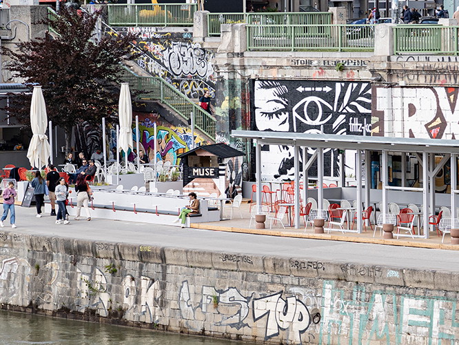Der Hot-Spot am Donaukanal darf bleiben