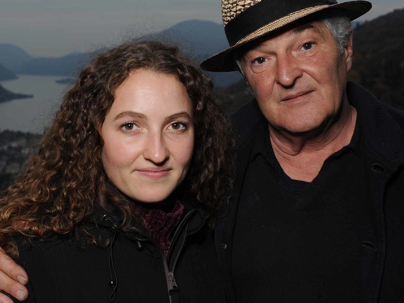 Ivo Monti mit seiner Tochter Sabrina Monti.