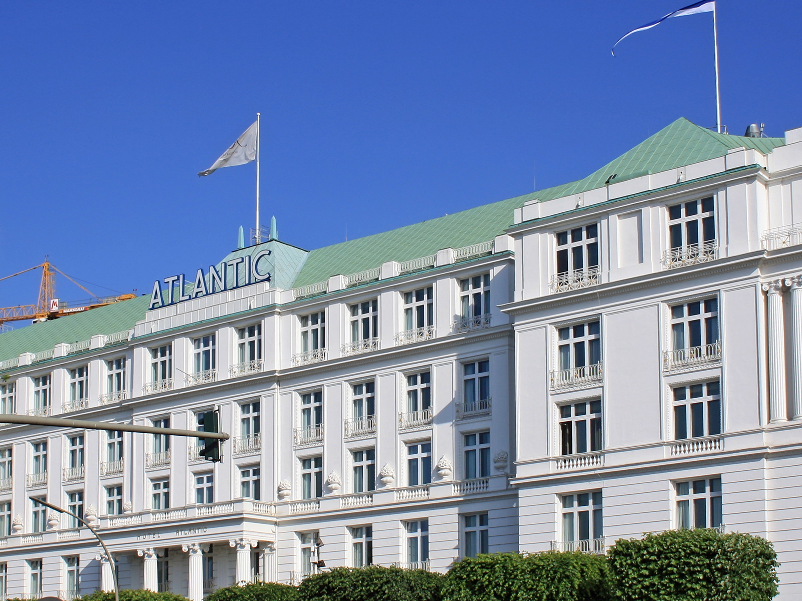 Das Hotel »Atlantic« in Hamburgs bester Lage. 