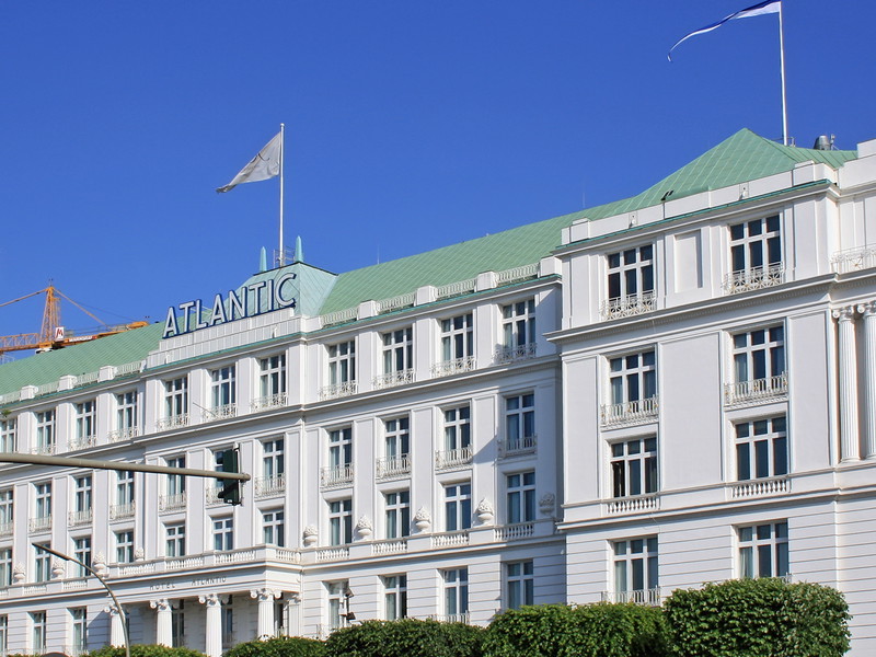 Das Hotel »Atlantic« in Hamburgs bester Lage. 