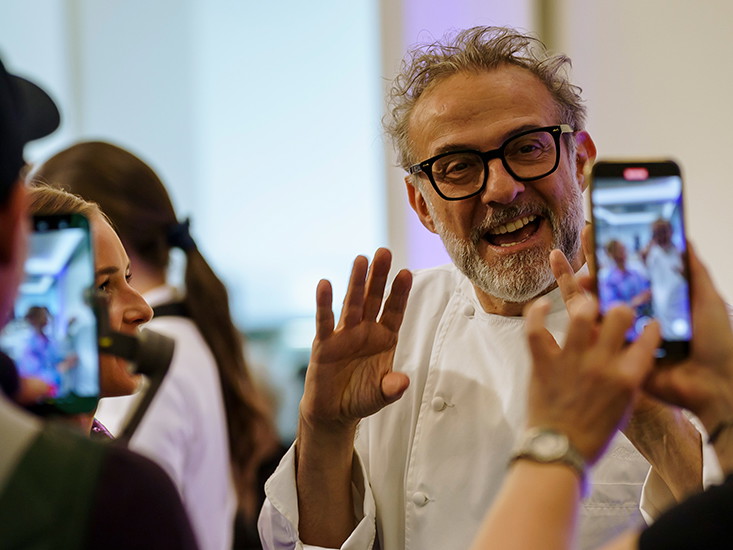 Drei-Sterne-Koch Massimo Bottura.