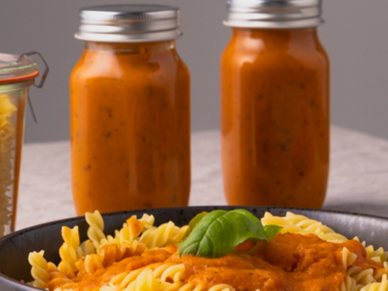 Herrliche Peperoni-Tomaten-Sauce