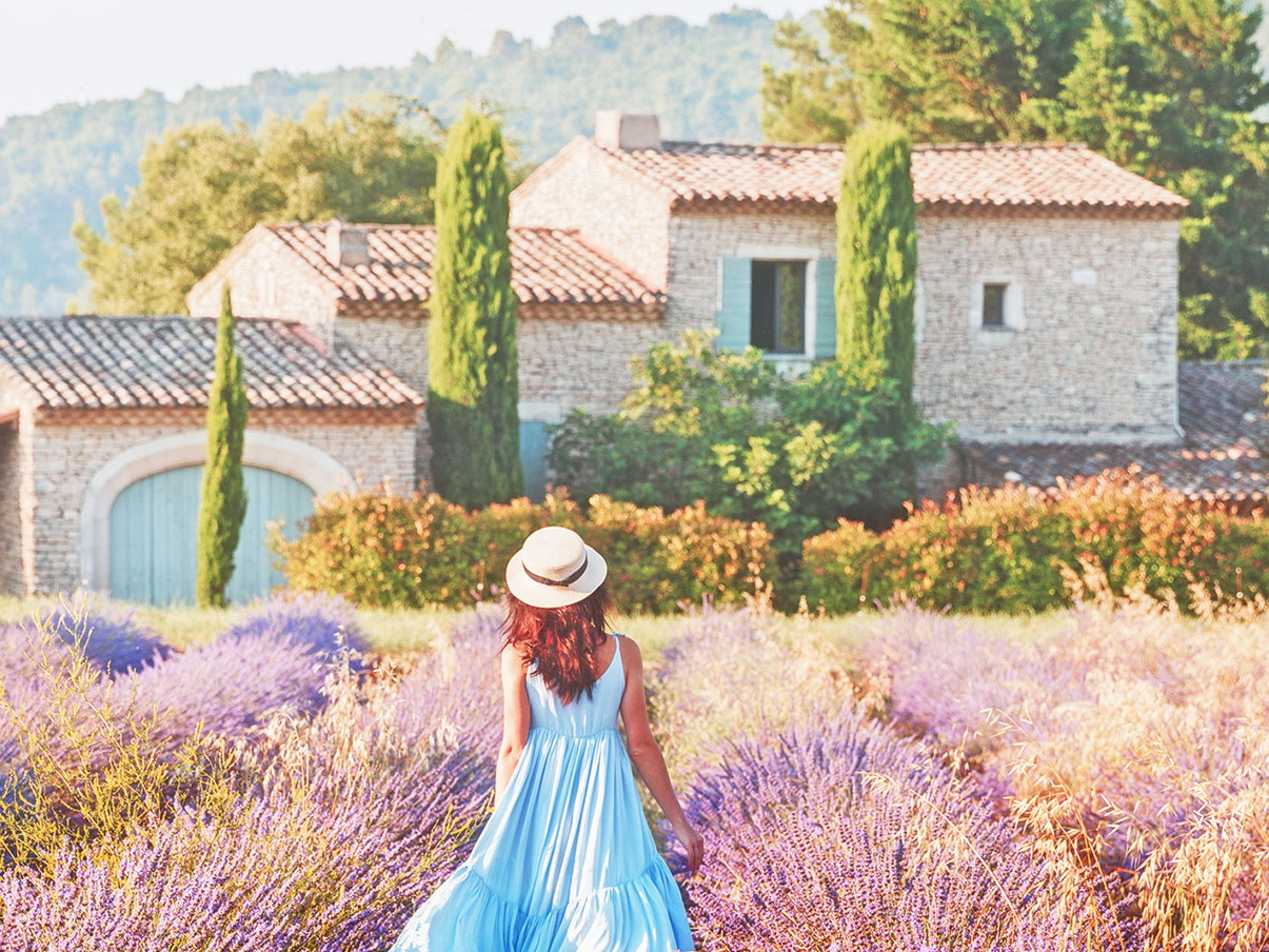 Die malerische Provence geniessen.