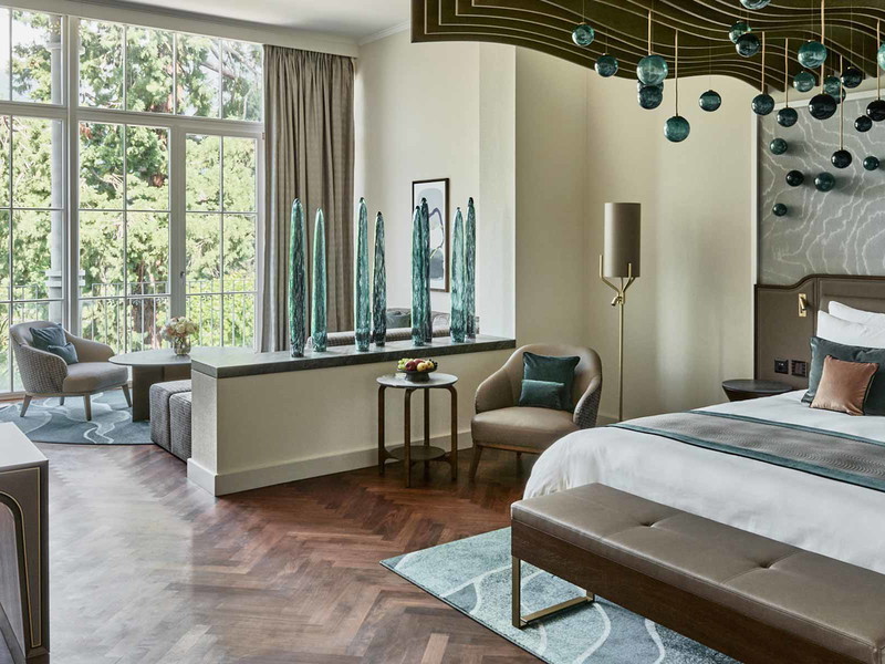 Das neue Interiordesign des «Grand Hotel Hof Ragaz».