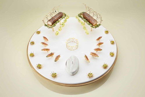 Die Fleisch-Siegerplatte von Shaun Rollier.