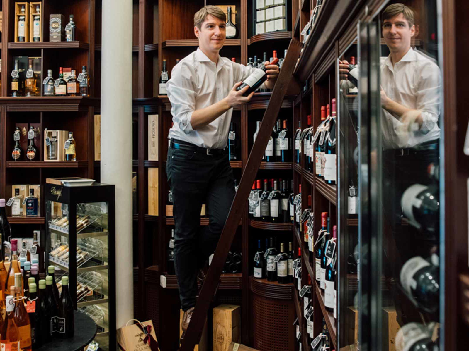 «Baur au Lac»-Chefsommelier Marc Almert.