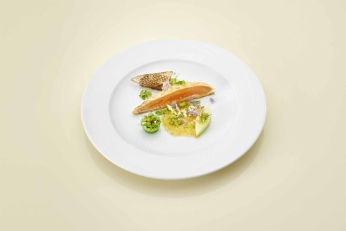 Die Fisch-Siegerplatte von Shaun Rollier.