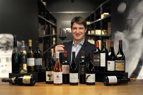 Marc Almert mit seiner Selection IV. 