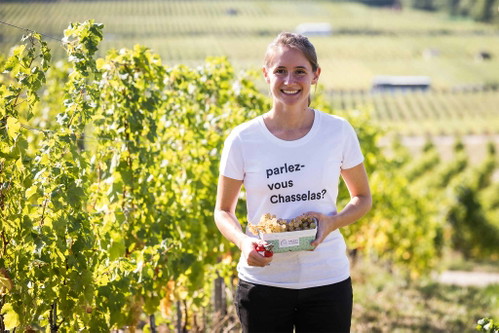 Laura Paccot hat kürzlich die Domaine La Colombe in Féchy von ihrem Vater Raymond Paccot übernommen. 