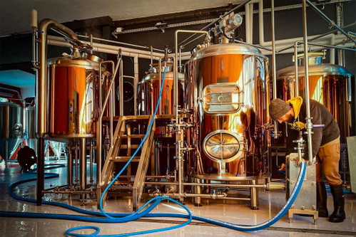 In der Valposchiavo gibt es zwei Brauereien: Die Brauerei Pacifich braut unter anderem Bier-Wein-Hybride aus Trauben und Malz.